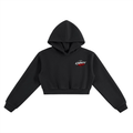 BUILD RID REPEAT womans  Cropped Hoodie