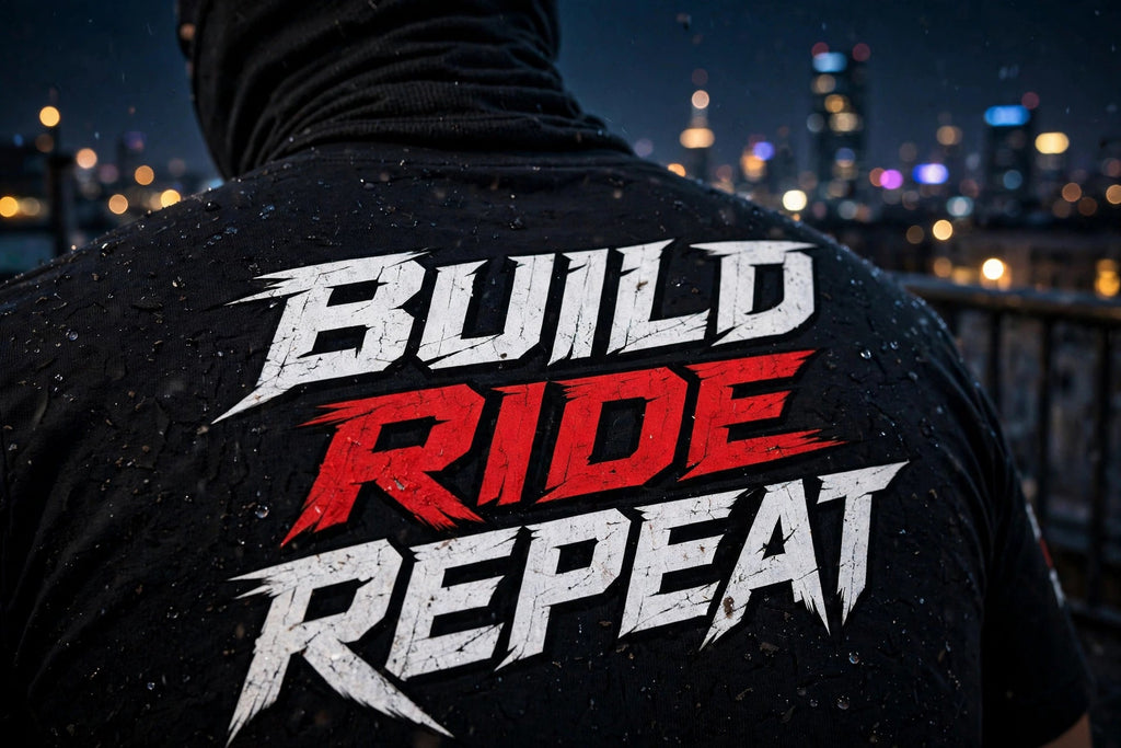 MEN'S - BUILD RIDE REPEAT T-SHIRT