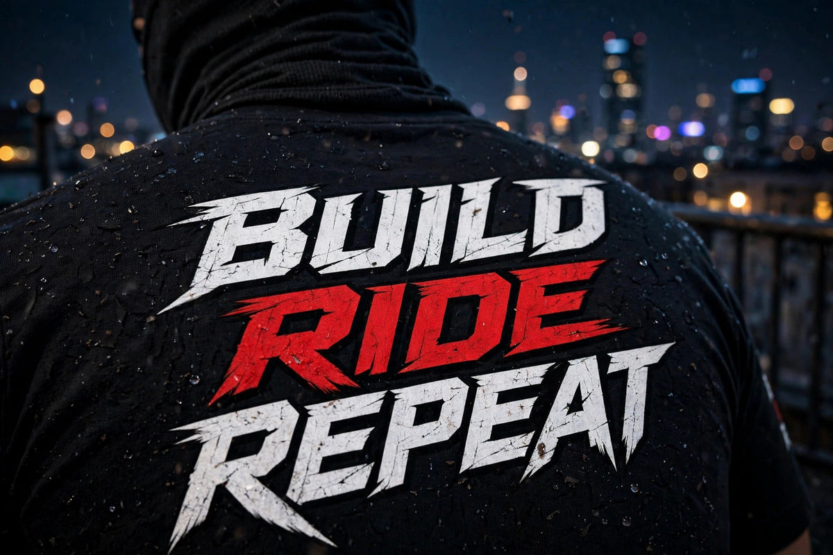 MEN'S - BUILD RIDE REPEAT T-SHIRT