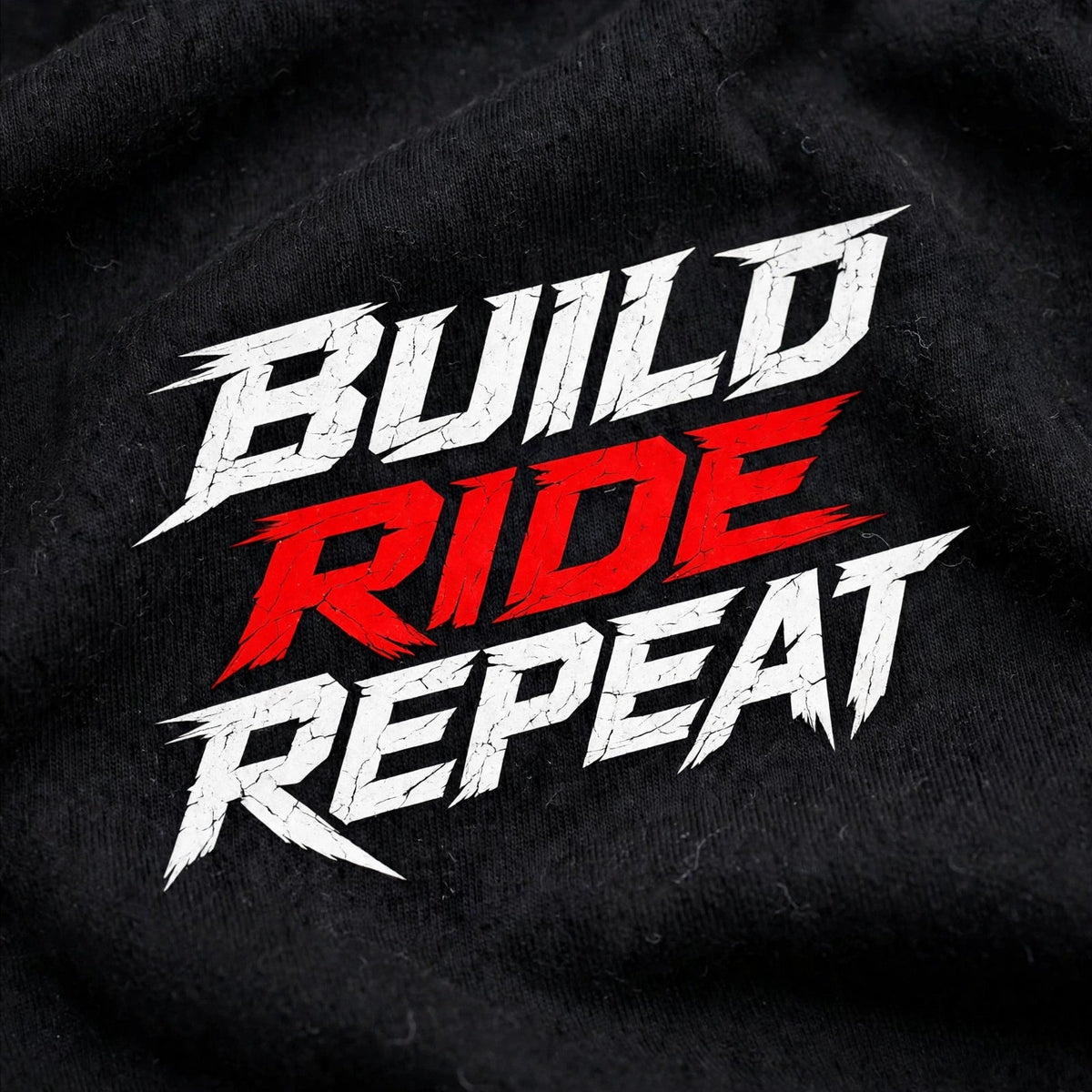 MEN'S BUILD RIDE REPEAT  HOODIE