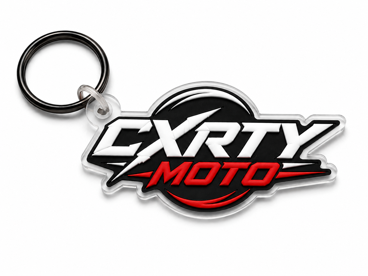 CXRTY MOTO® signature keychain